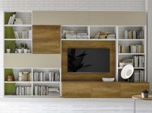 A036 modern entertainment center wall unit by tomasella italy main