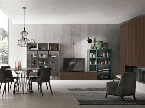A124 modern Entertainment center by tomasella italy