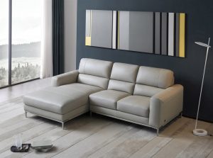Crosby Sectional Elephant Gray Lhf 1