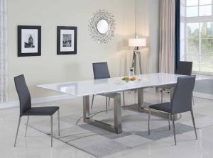 Ebony Dining Table by Chintaly