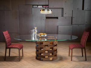 Colosseo modern italian dining table by tonin casa