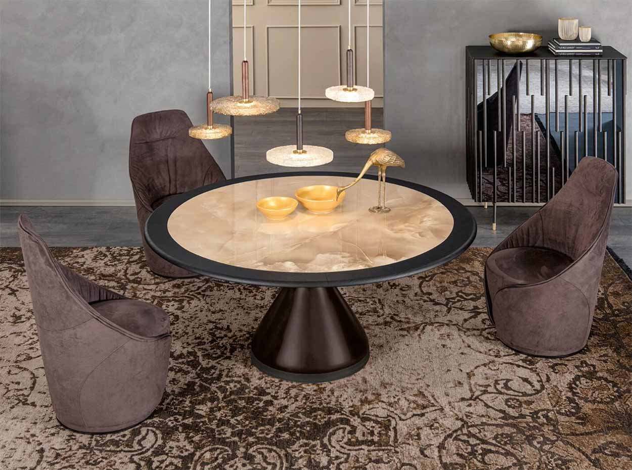 Round Dining Table Dolly by Tonin Casa - MIG Furniture