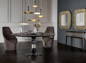 Pandora Modern Dining Table by Tonin Casa main