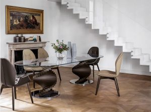 Firenze modern italian dining table by tonin casa
