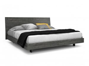 Bernard Wooden Bed by Huppe