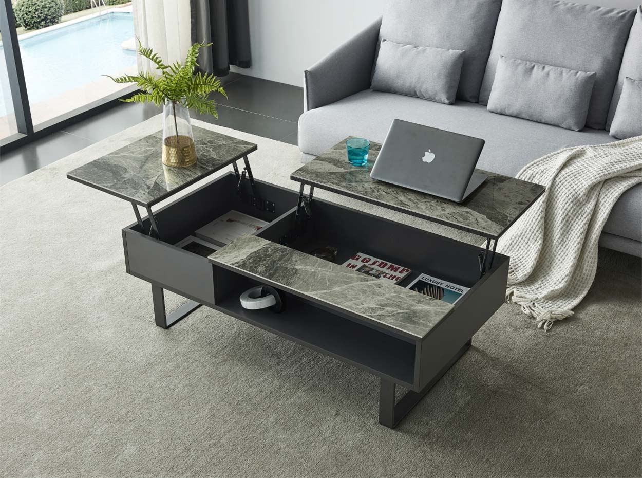 Modern Table | Gray - MIG Furniture