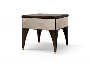 Carpanese Home neoclassic end table 6638 Heritage Collection