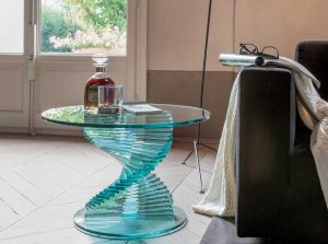 Ariel Modern End Table by Tonin Casa Italy