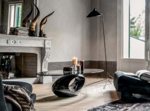 Dubai Modern End Table by Tonin Casa Italy