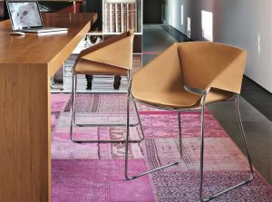 Simply Modern Italian Dining Chair by Tonin Casa