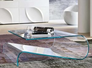 Velo Modern coffee Table by Tonin Casa Italy
