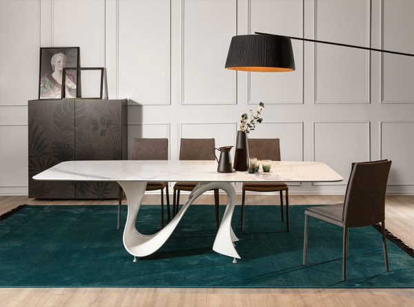 Italian Dining Table Wave by Tonin Casa - MIG Furniture