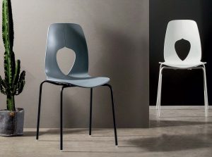 Hole Modern Italian Dining Chair by Tonin Casa
