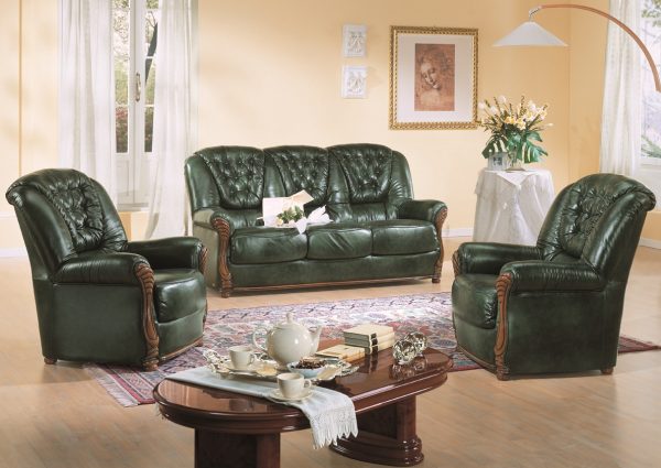 Italian Leather Sofa EF-Pisa
