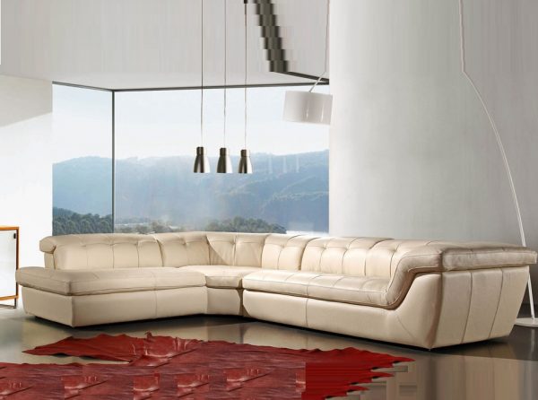397 Leather Sectional Sofa by J&M Furniture