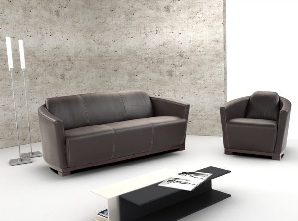 Leather Sofa Hotel by Nicoletti J&M Furniture