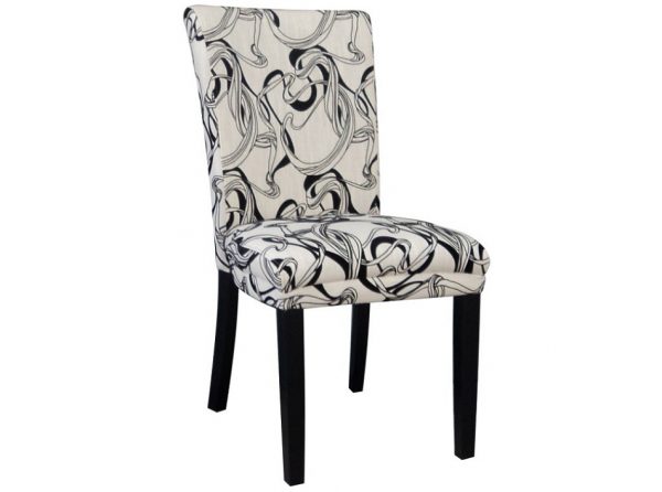 Misty Wide Back Parson Side Chair by Chintaly Imports