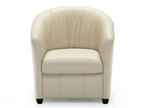Verinica a835 fabric leather armchair by natuzzi editions main
