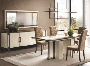 Poesia Dining Table Set Collection by Adora ArredoClassic