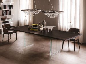 ikon wood dining table by cattelan italia 1