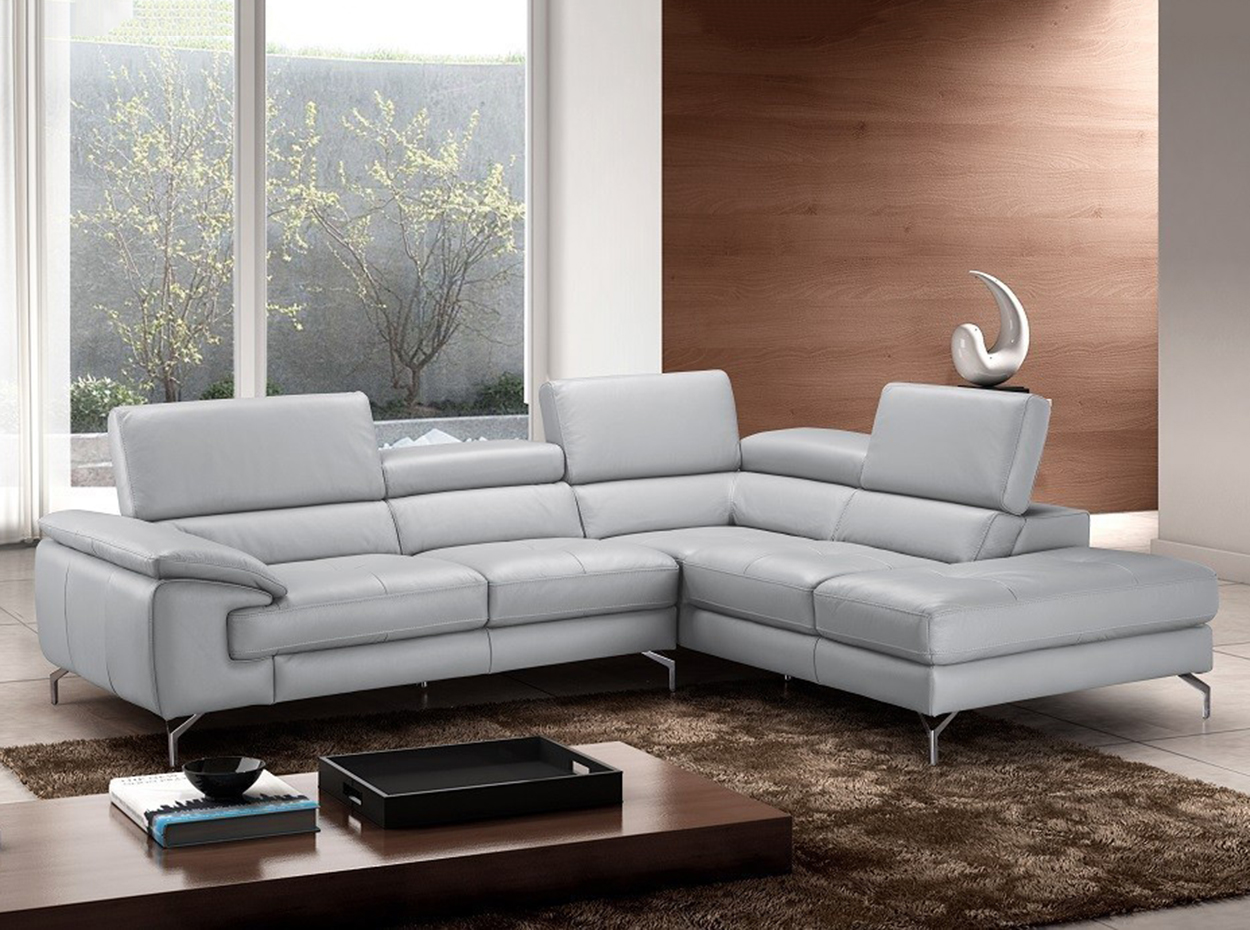 a973 olivia leather sectional sofa jnm furniture 1