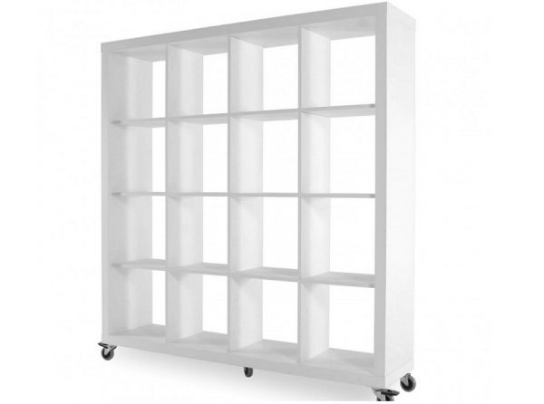 Tema Home Bookcase Rolly 4x4