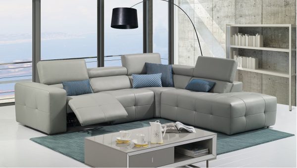 Leather Sectional Sofa S300 by J&M Furniture