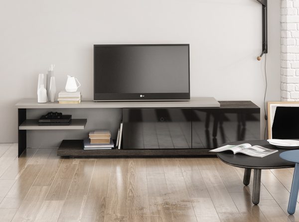 Inverse TV Stand by Huppe