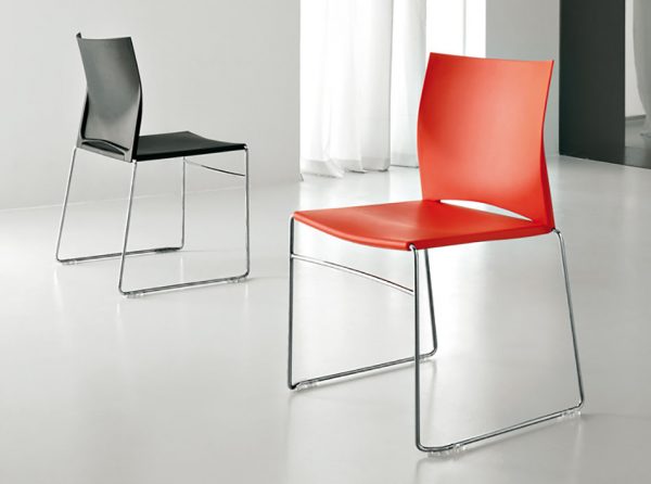 Easy Stacking Side Chair by Cattelan Italia