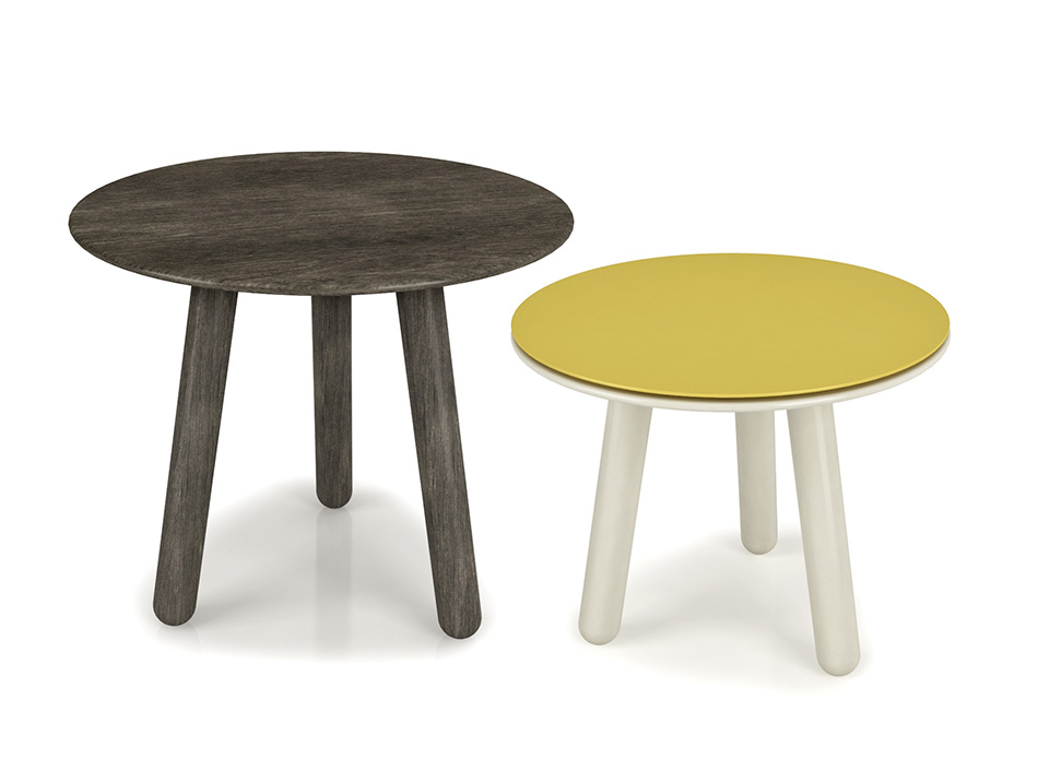 Inverse End Table by Huppe