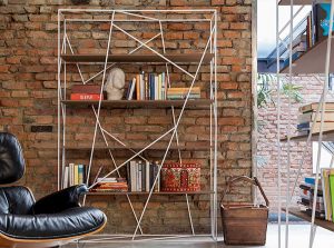 Naviglio Modern Italian Bookcase by Tonin Casa main