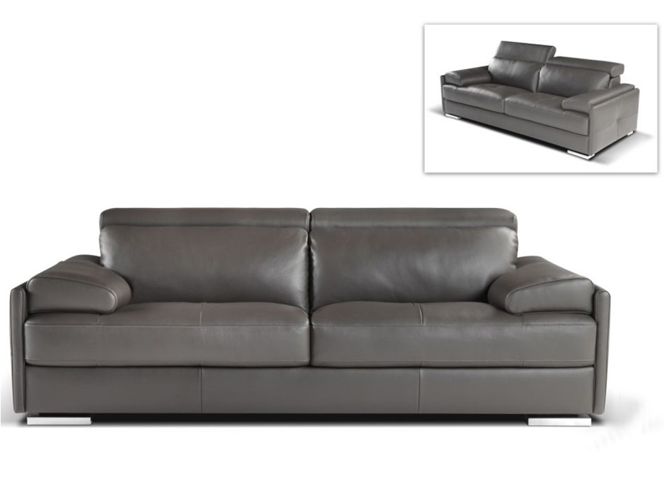 Leather Sofa Oregon by Nicoletti J&M Furniture