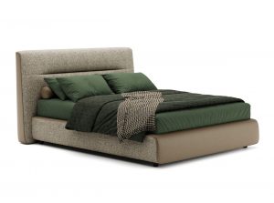 Novaluna Regal Contemporary Bed Made in Italy