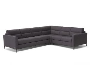 Fascino c008 fabric leather sectional by natuzzi editions