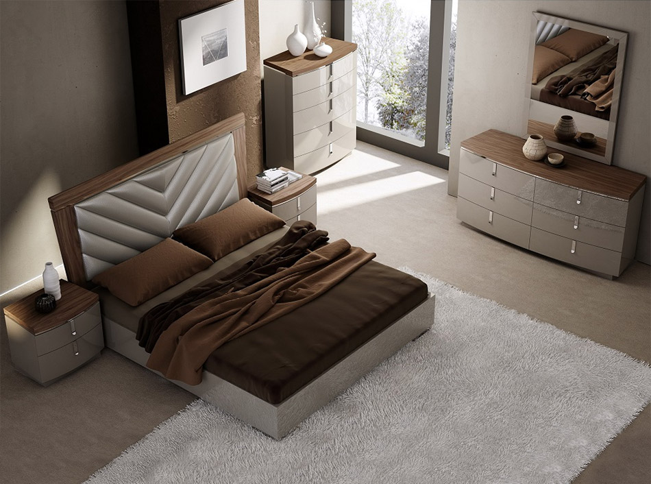 Napa Modern Bedroom Set By J M Furniture, Modern Furniture Bedroom Set