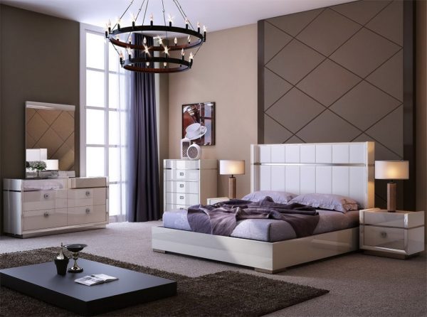 Paris Modern Bedroom Set by J&M Furniture