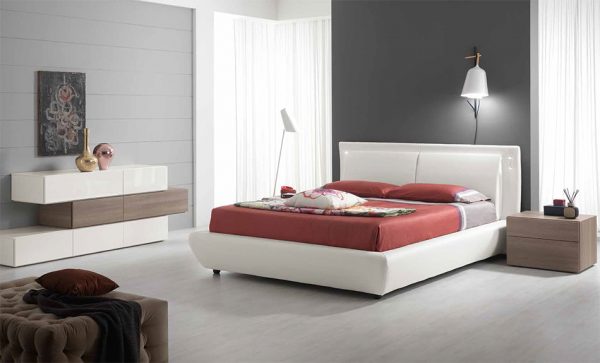Modern Italian Platform Bed Dance by Spar