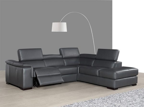 Agata Sectional Sofa with Recliner by J&M