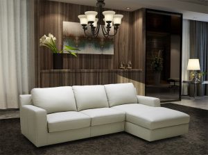products 01 JM Lauren Leather Sectional Sofa Bed Sofa Sleeper