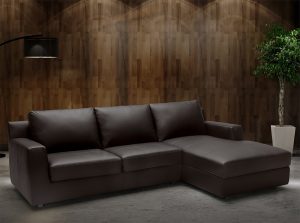 products 01 JM Taylor Sectional Sleeper Modern Leather Sofa Bed