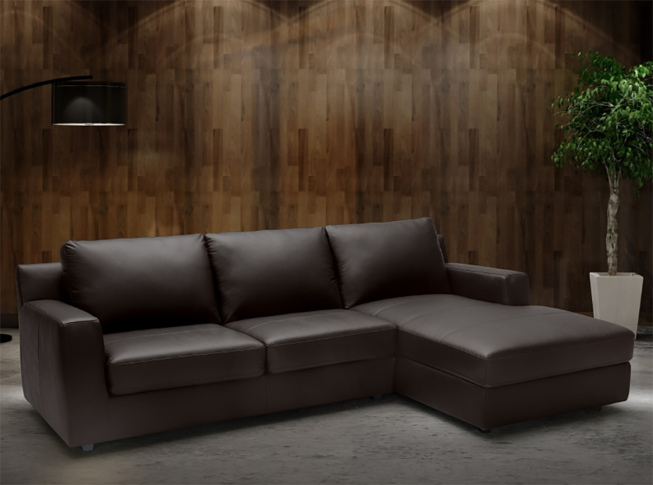 J M Furniture Taylor Sectional Sleeper Sofa