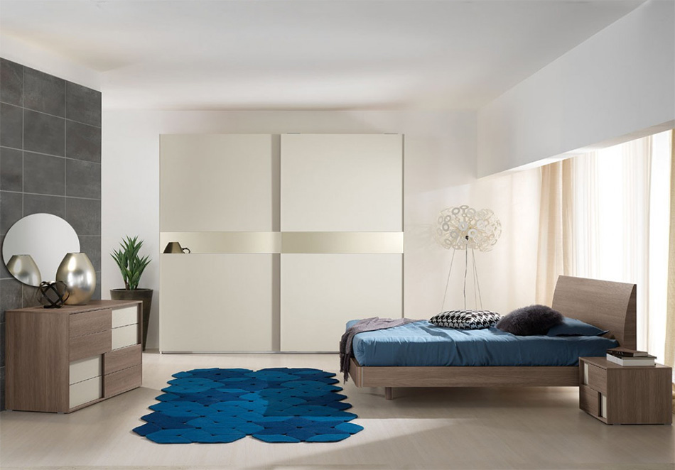 Italian Platform Bed / Bedroom Set Style by SPAR