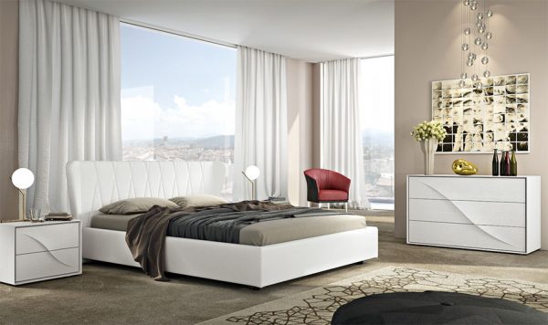 Italian Platform Bed / Bedroom Set Edge by SPAR