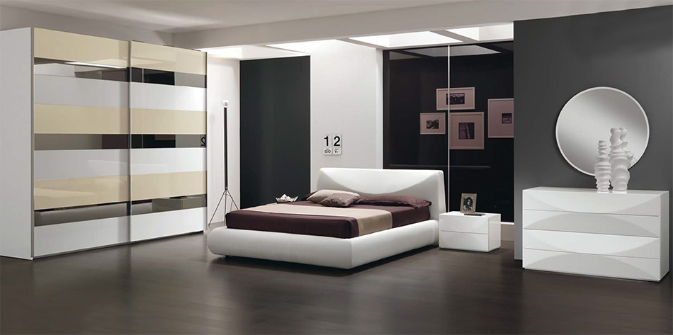 Spar Modern Italian Platform Bed Miro