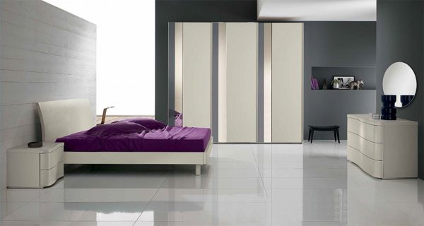 Duke 02 Italian Platform Bed / Bedroom by Spar