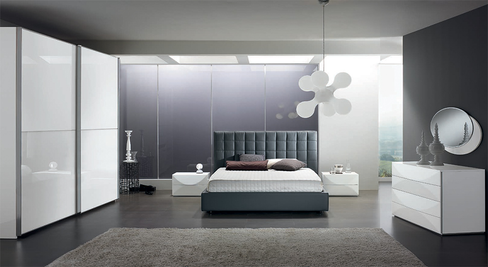 Spar Modern Platform Bed / Bedroom Scacco 03