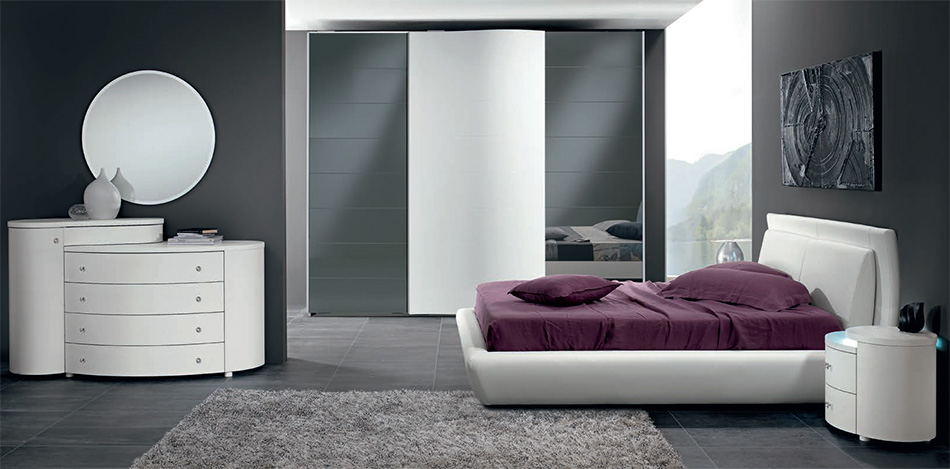 Spar Modern Bed / Bedroom Set Tango 03