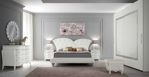 Contemporary Italian Bed Florence 03 by SPAR