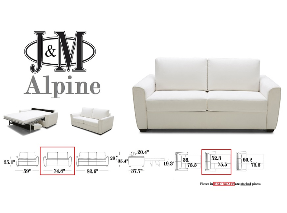 Alpine Premium Sofa Bed By J M