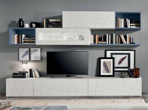 products 01 SPAR Lapis Wall Unit LX05 Entertainment Center